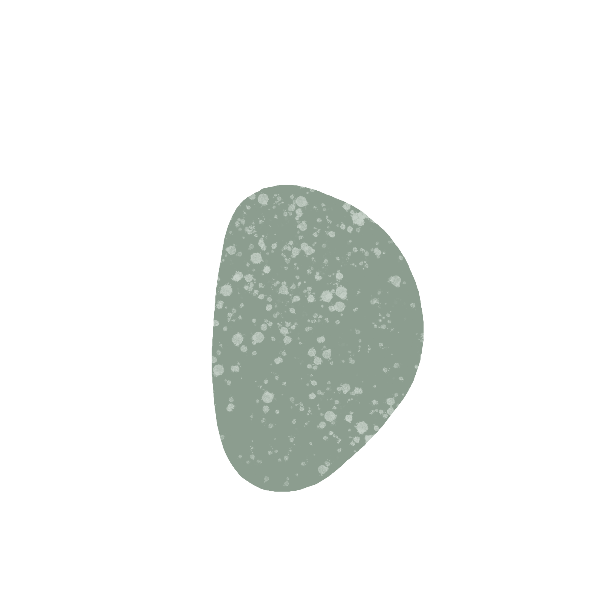 Olive oil pebble